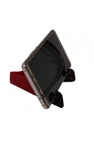 Telefon Tablet Standı V Model Kırmızı