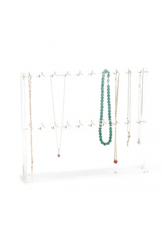 Tesbih ve Anahtarlık Standı Pleksi Çubuklu 2 Sıra