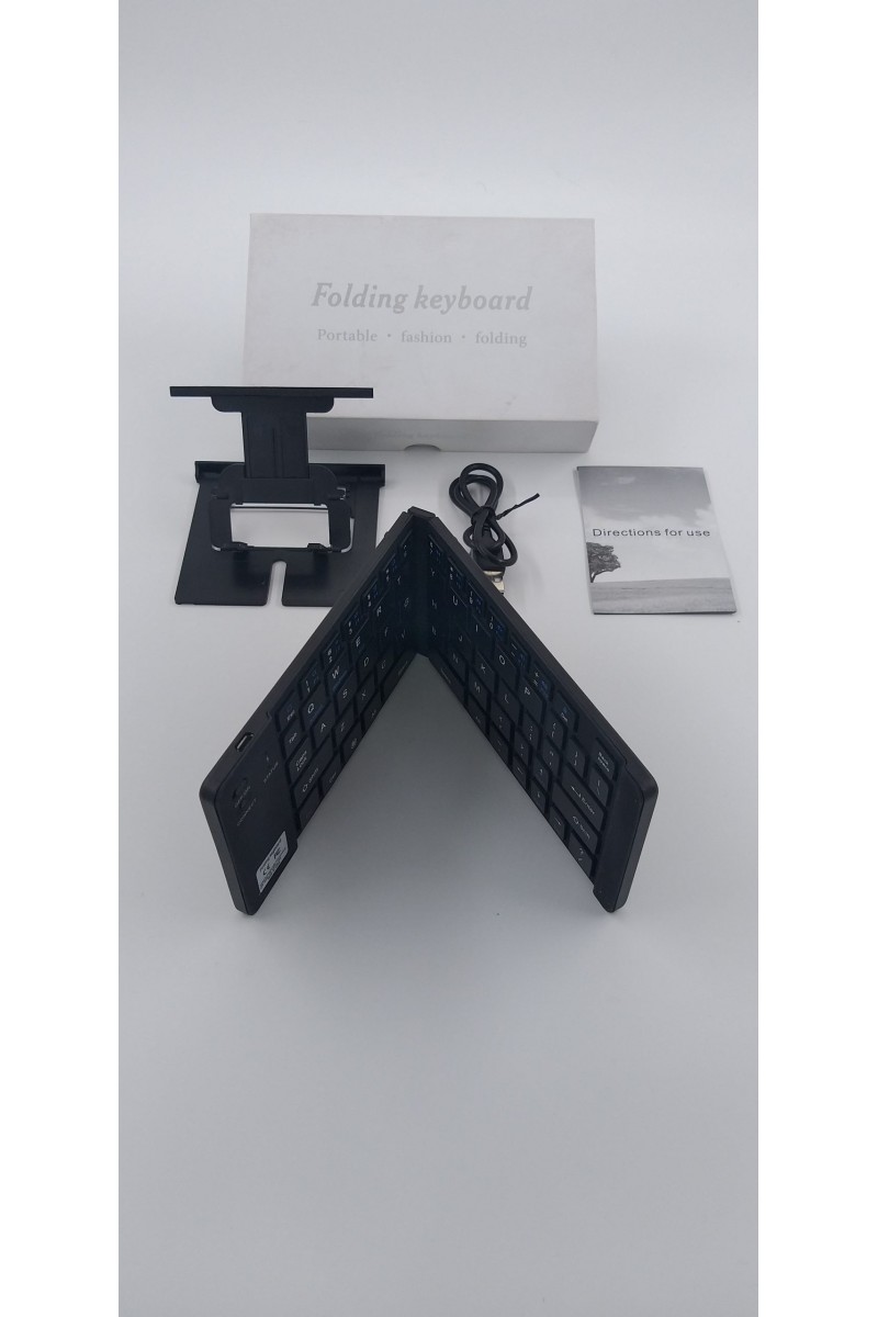 Folding Bluetooth Klavye Siyah