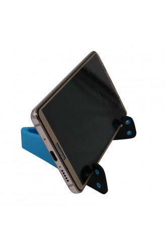 Telefon Tablet Standı V Model Mavi
